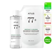 [대용량기획] 아누아 어성초 77 수딩 토너 350ml 기획 (+350ml 리필팩)