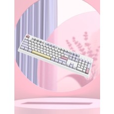TFG Cloud CF 3모드 듀얼가스켓 저소음 기계식키보드 (퍼플하트)