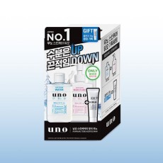 우노 스킨 세럼 2종 기획 380ml (스킨 세럼+스킨 모이스처+휩워시블랙 미니)