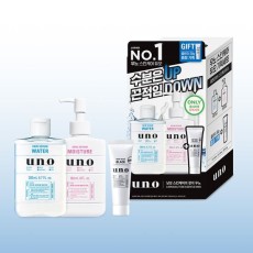 우노 스킨 세럼 2종 기획 380ml (스킨 세럼+스킨 모이스처+휩워시블랙 미니)