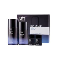 더페이스샵 네오클래식 옴므 블랙 에센셜 세트(토너130ml+에멀젼110ml+토너30ml+에멀젼30ml)
