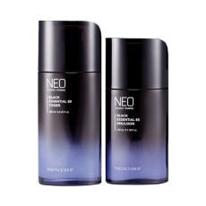 더페이스샵 네오클래식 옴므 블랙 에센셜 세트(토너130ml+에멀젼110ml+토너30ml+에멀젼30ml)